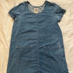 vintage denim dress